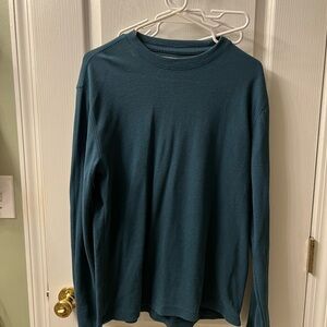 Magellan Outdoors Teal Long Sleeve Shirt